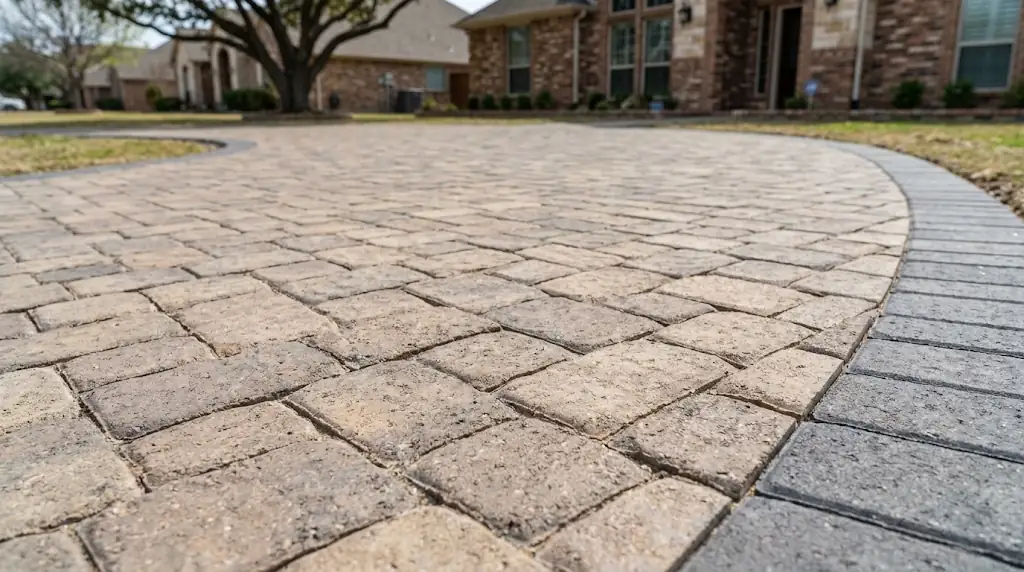 paver driveway installation in mesquite tx