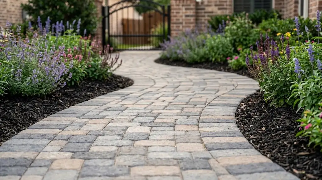 paver walkway installation in mesquite tx